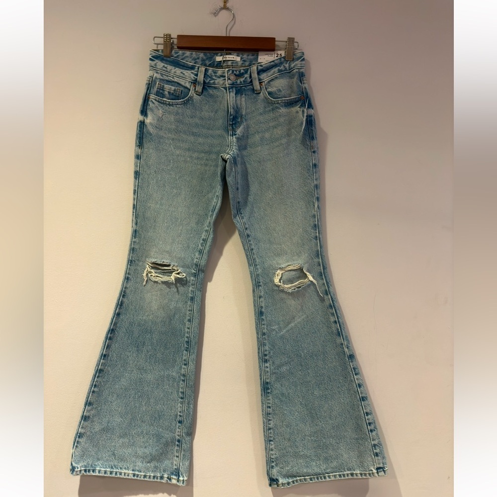 Pacsun Los Angeles Low Rise Flare Denim - Picture 3 of 7